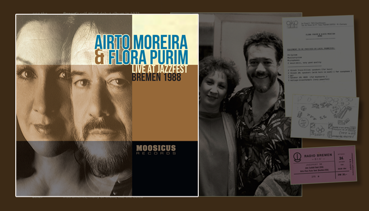 <i>Live at Jazzfest</i><span>AIRTO MOREIRA & FLORA PURIM</span>