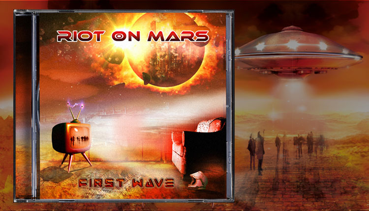 <i>First Wave</i><span>RIOT ON MARS</span>